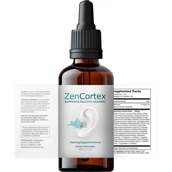 ZenCortex Ingredients